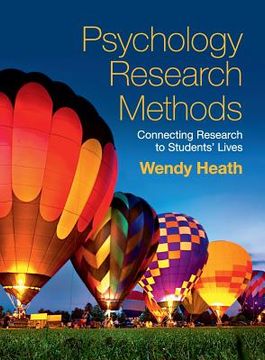 portada Psychology Research Methods: Connecting Research to Students' Lives 