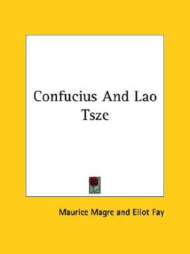 portada confucius and lao tsze (en Inglés)