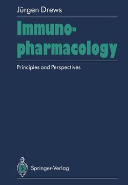 portada immunopharmacology: principles and perspectives (en Inglés)