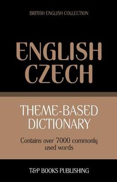 portada Theme-based dictionary British English-Czech - 7000 words (en Inglés)