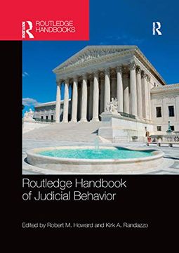 portada Routledge Handbook of Judicial Behavior (en Inglés)