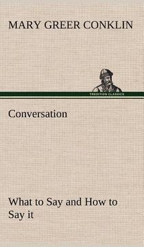 portada conversation what to say and how to say it (en Inglés)