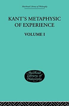 portada Kant's Metaphysic of Experience: Volume i (en Inglés)