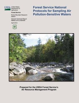 portada Forest Service National Protocols for Sampling Air Pollution-Sensitive Waters