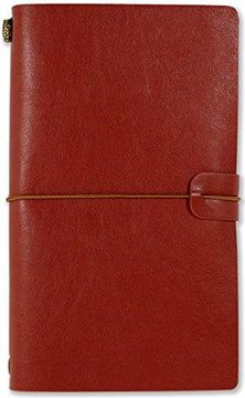 portada Voyager Refillable Notebook - Burgundy (Traveler'S Journal, Planner, Notebook) (en Inglés)