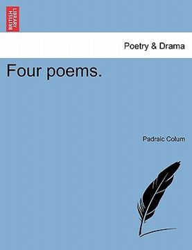 portada four poems. (in English)