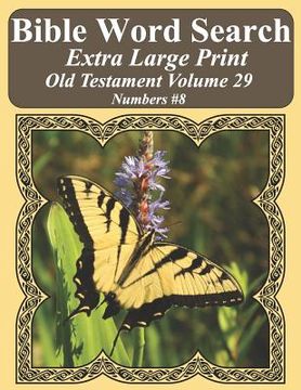 portada Bible Word Search Extra Large Print Old Testament Volume 29: Numbers #8