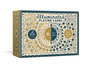 portada Illuminated Playing Cards: Two Decks for Games and Tarot (The Illuminated art Series) (en Inglés)