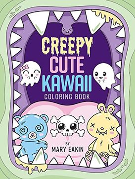 portada Creepy Cute Kawaii Coloring Book (Dover Adult Coloring Books) (en Inglés)