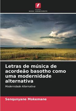 portada Letras de Música de Acordeão Basotho Como uma Modernidade Alternativa: Modernidade Alternativa: (in Portuguese)