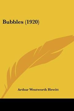 portada bubbles (1920) (en Inglés)