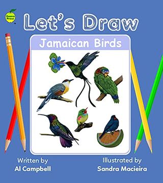 portada Let's Draw Jamaican Birds (en Inglés)