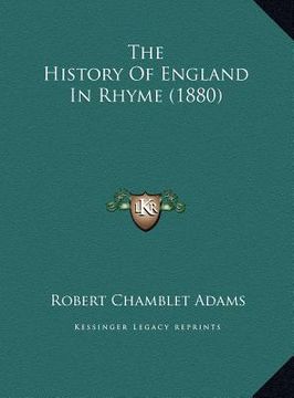 portada the history of england in rhyme (1880) (in English)