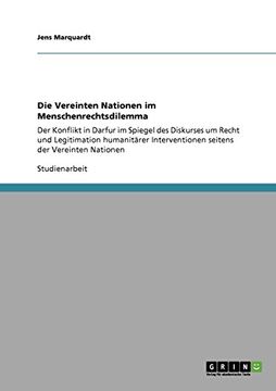 portada Die Vereinten Nationen im Menschenrechtsdilemma (German Edition)