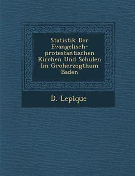 portada Statistik Der Evangelisch-Protestantischen Kirchen Und Schulen Im Gro Herzogthum Baden