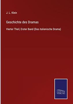 portada Geschichte des Dramas (en Alemán)