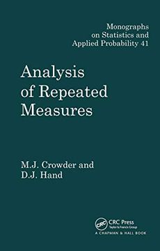 portada Analysis of Repeated Measures (Chapman & Hall (in English)