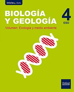 portada Inicia Biología y Geología 4. º Eso. Libro del Alumno. Volumen 3
