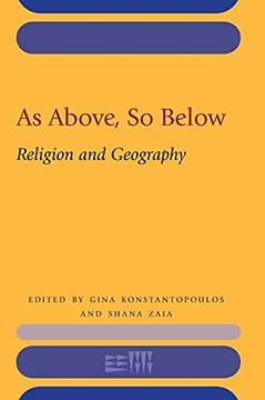 portada As Above, so Below: Religion and Geography (Rencontre Assyriologique Internationale) (en Inglés)