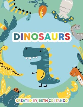 portada Dinosaurs Activity Workbook for Kids 3-6 (en Inglés)