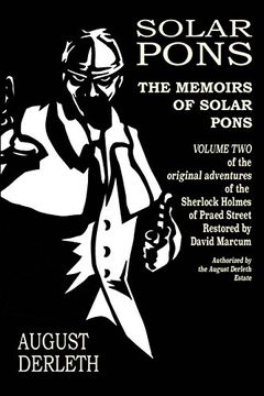 portada The Memoirs of Solar Pons: Volume 2 (The Adventures of Solar Pons) (en Inglés)