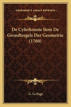 portada De Cyferkonste Item De Grondtregels Der Geometrie (1760)