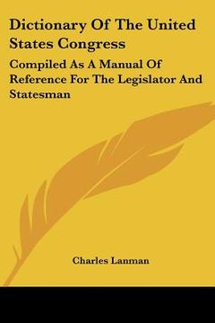 portada dictionary of the united states congress