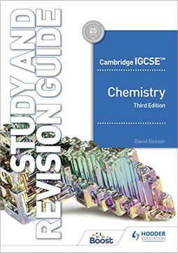 portada Cambridge Igcse(tm) Chemistry Study and Revision Guide Third Edition: Hodder Education Group (en Inglés)