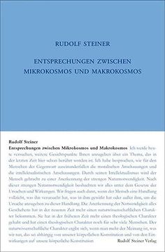 portada Entsprechungen Zwischen Mikrokosmos und Makrokosmos (in German)