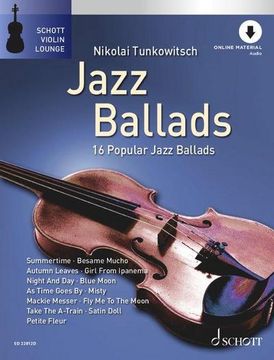 portada Jazz Ballads für Violine