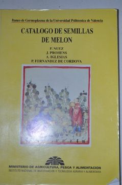 portada Catálogo de semillas de melón.