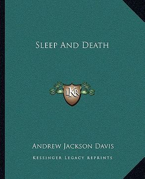 portada sleep and death