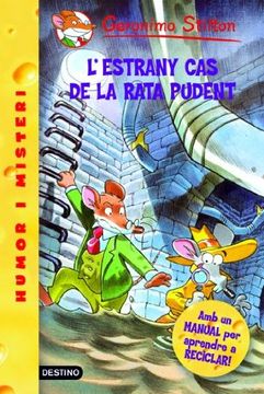 portada 22- L'Estrany cas de la Rata Pudent (Geronimo Stilton. Els Grocs) (in Catalá)