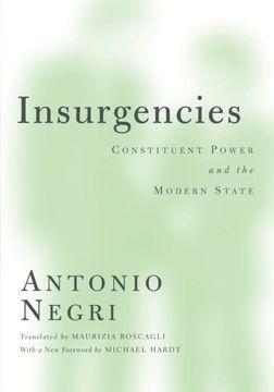 portada Insurgencies: Constituent Power and the Modern State (Theory out of Bounds) 