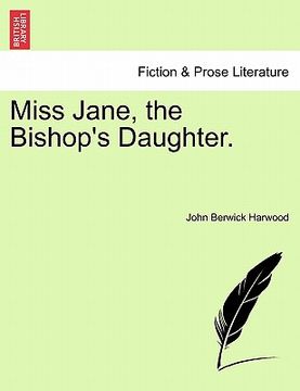 portada miss jane, the bishop's daughter. (in English)