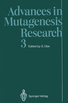 portada advances in mutagenesis research (en Inglés)