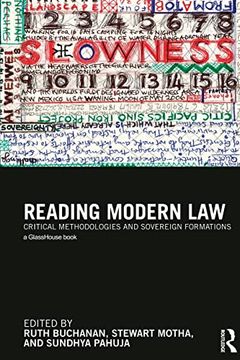 portada Reading Modern Law: Critical Methodologies and Sovereign Formations