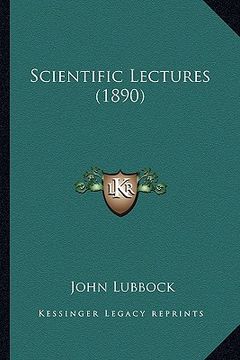 portada scientific lectures (1890) (in English)