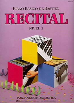 portada BASTIEN - Recital Nivel 1º para Piano (WP211E)