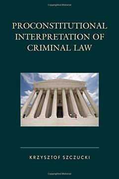 portada Proconstitutional Interpretation of Criminal Law
