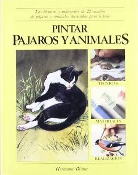 portada Pintar Pajaros y Animales (in Spanish)