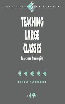 portada teaching large classes: tools and strategies (in English)