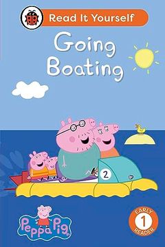 portada Peppa pig Going Boating: Read it Yourself - Level 1 Early Reader