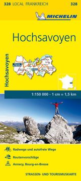 portada Michelin Hochsavoyen: Straßen- und Tourismuskarte 1: 150. 000 (Michelin Localkarten)