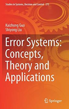 portada Error Systems: Concepts, Theory and Applications (Studies in Systems, Decision and Control) 