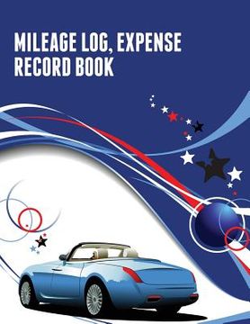 portada Mileage Log, Expense Record Book (en Inglés)