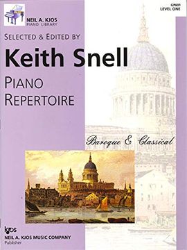 portada Piano Repertoire: Baroque & Classical 1 (in English)
