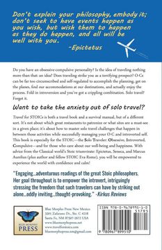 portada Travel for Stoics: Empowering the Solo Traveler who is Obsessive, Introverted, and Compulsive 