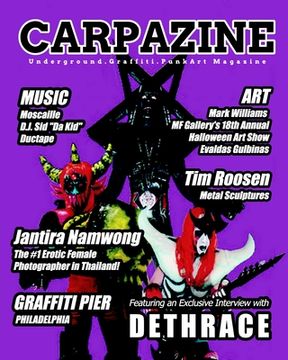 portada Carpazine Art Magazine Issue Number 25: Underground. Graffiti. Punk Art Magazine (in English)