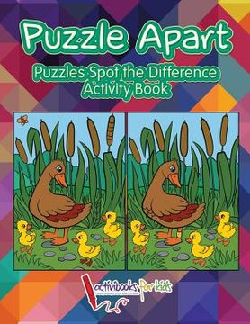 portada Puzzle Apart: Puzzles Spot the Difference Activity Book (en Inglés)